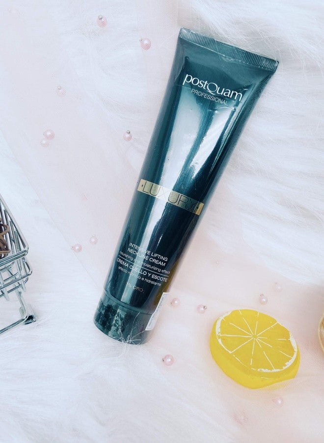 POSTQUAM Professional Luxury Gold Neck And Neckline Cream 150ml – Produce A Cell Renovation And Tensor Effect - Hyaluronic Acid - Image 3